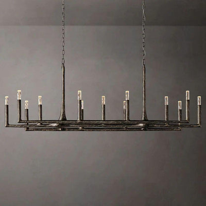 Thadeus Linear Chandelier 72” - Dawn Lamps