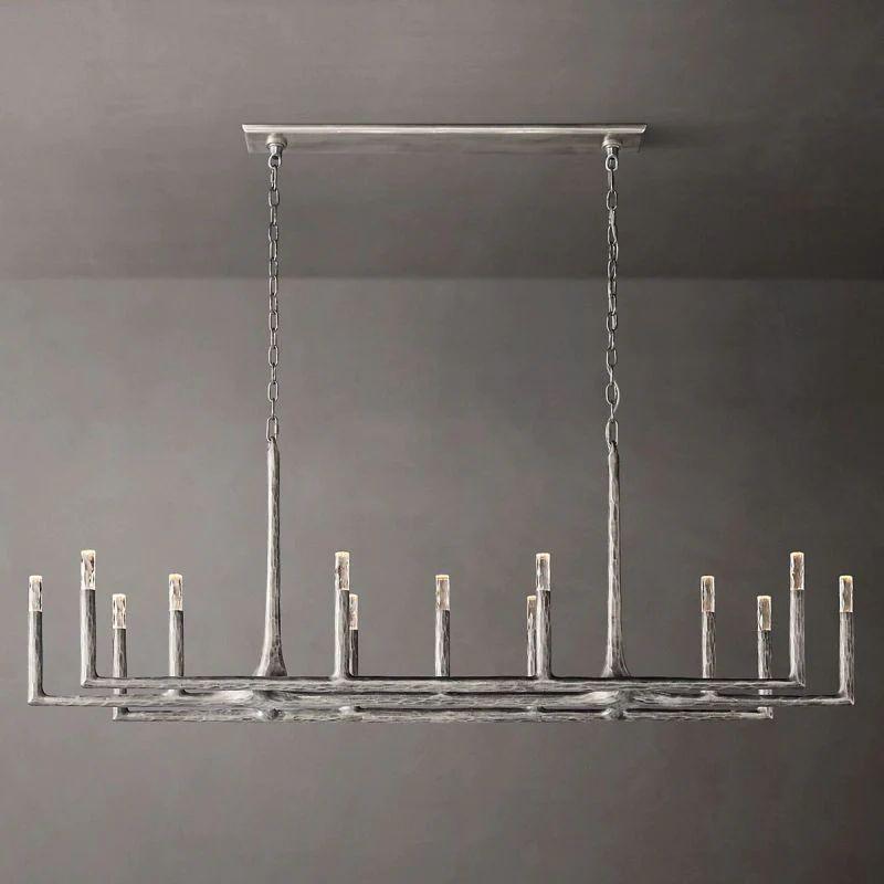 Thadeus Linear Chandelier 72” - Dawn Lamps