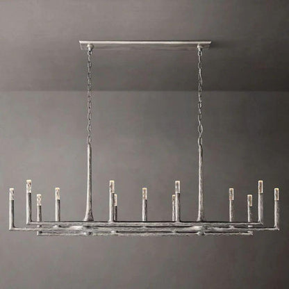Thadeus Linear Chandelier 72” - Dawn Lamps