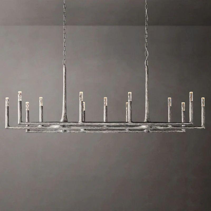 Thadeus Linear Chandelier 72” - Dawn Lamps
