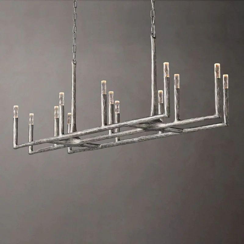 Thadeus Linear Chandelier 72” - Dawn Lamps