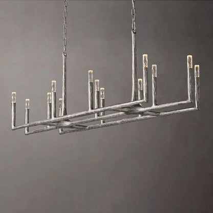 Thadeus Linear Chandelier 72” - Dawn Lamps