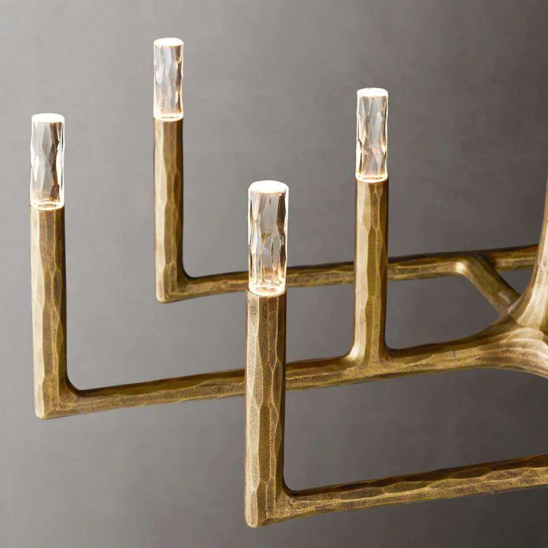 Thadeus Linear Chandelier 72” - Dawn Lamps