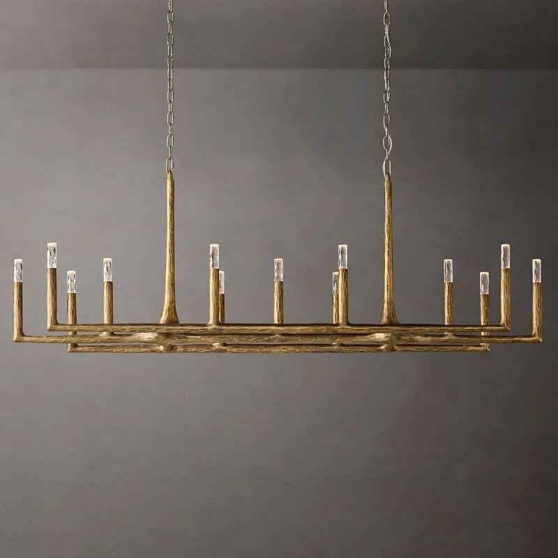 Thadeus Linear Chandelier 72” - Dawn Lamps