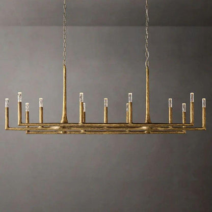 Thadeus Linear Chandelier 72” - Dawn Lamps