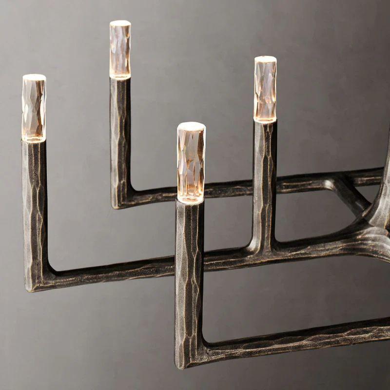 Thadeus Linear Chandelier 72” - Dawn Lamps