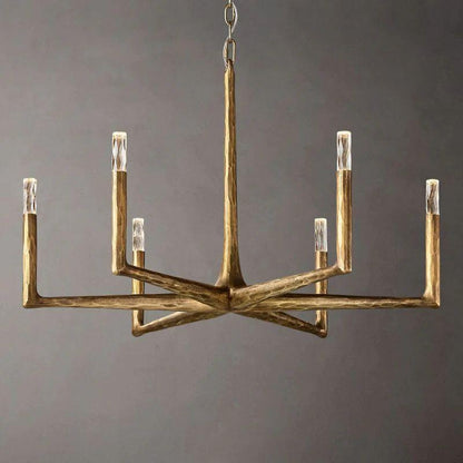 Thadeus Round Chandelier 36” - Dawn Lamps