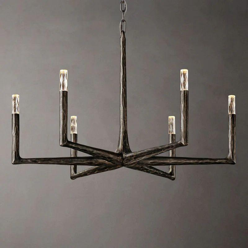 Thadeus Round Chandelier 36” - Dawn Lamps
