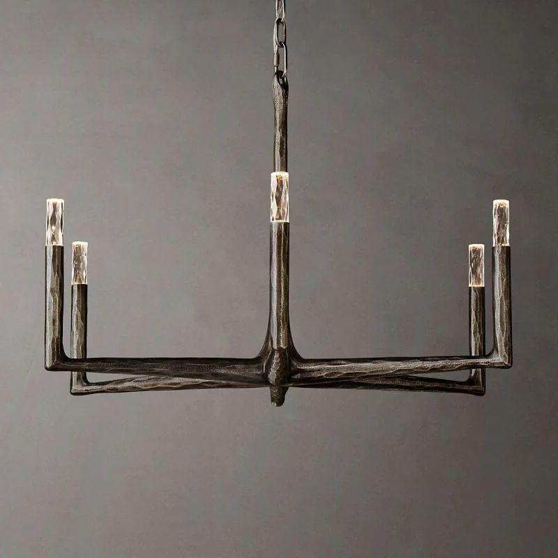 Thadeus Round Chandelier 36” - Dawn Lamps