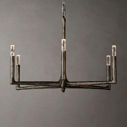 Thadeus Round Chandelier 36” - Dawn Lamps