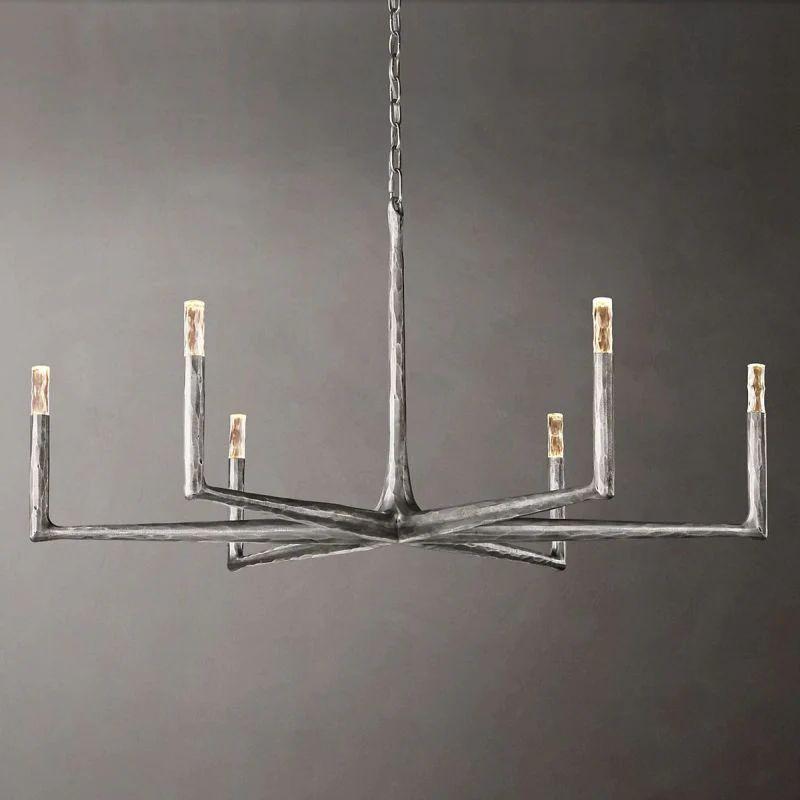 Thadeus Round Chandelier 48” - Dawn Lamps