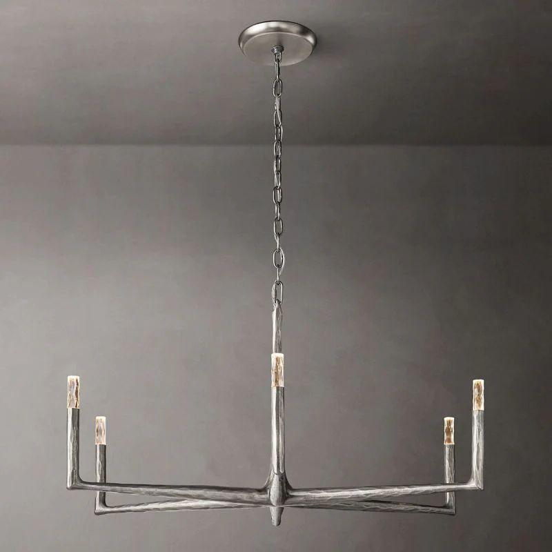 Thadeus Round Chandelier 48” - Dawn Lamps