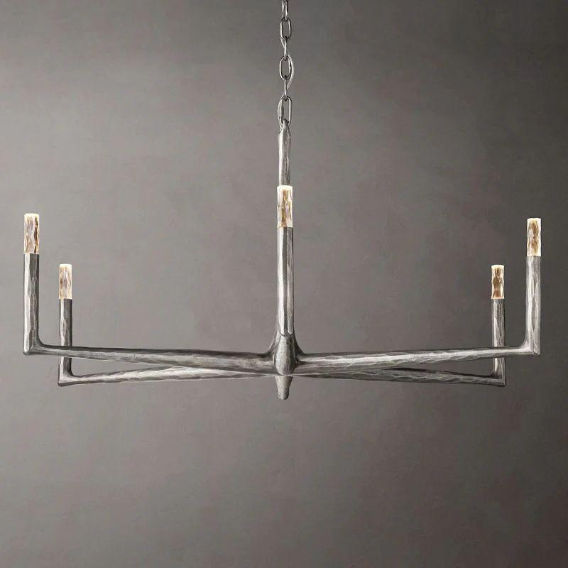 Thadeus Round Chandelier 48” - Dawn Lamps