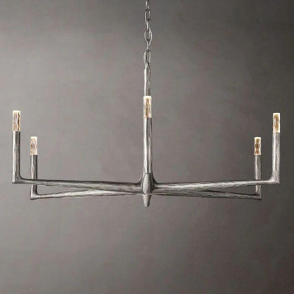 Thadeus Round Chandelier 48” - Dawn Lamps