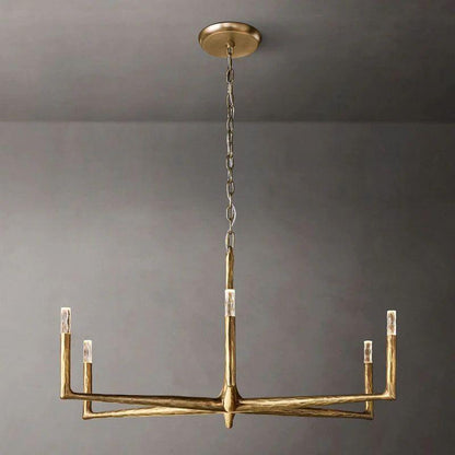 Thadeus Round Chandelier 48” - Dawn Lamps