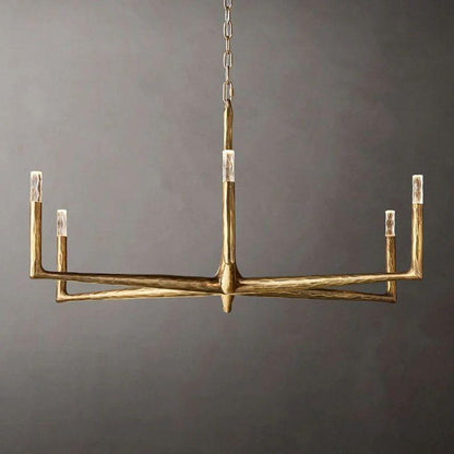 Thadeus Round Chandelier 48” - Dawn Lamps