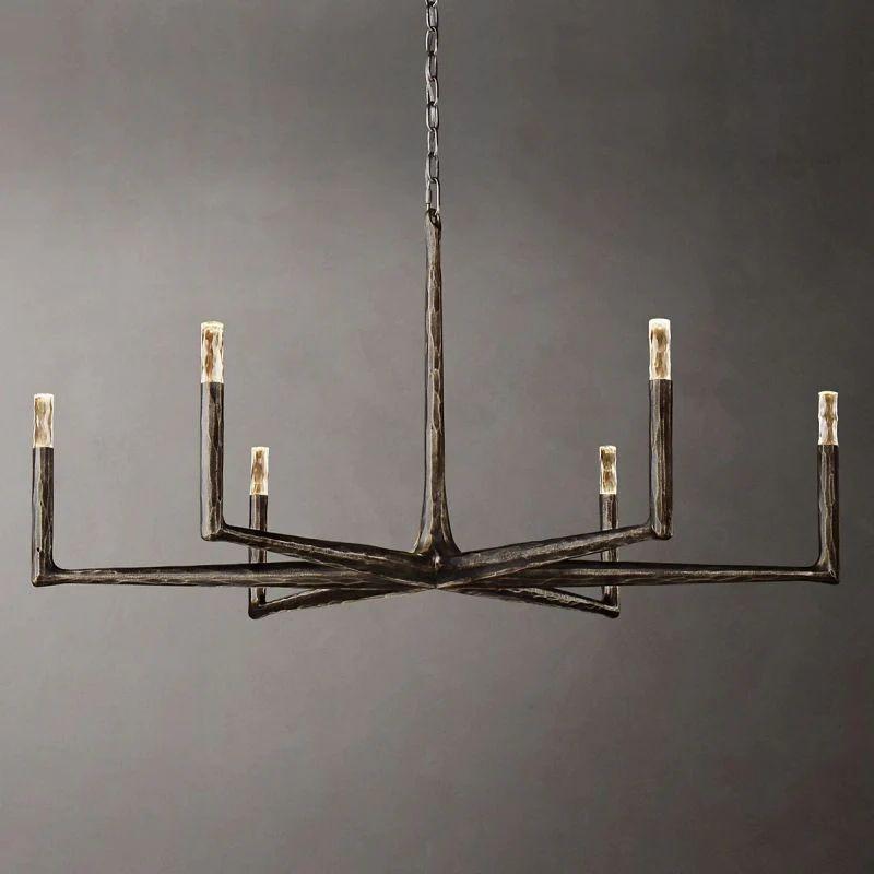 Thadeus Round Chandelier 48” - Dawn Lamps