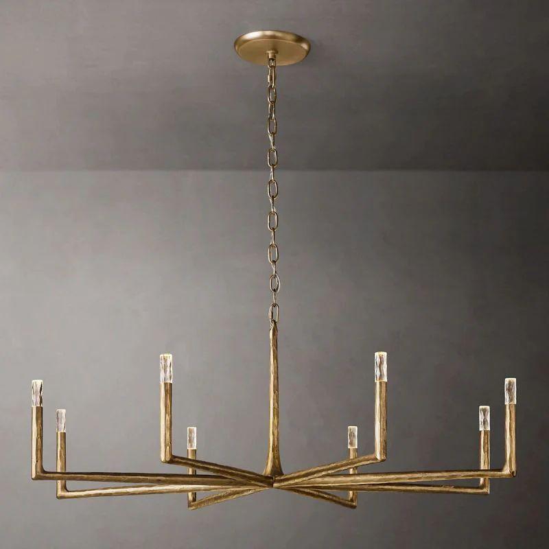 Thadeus Round Chandelier 60” - Dawn Lamps