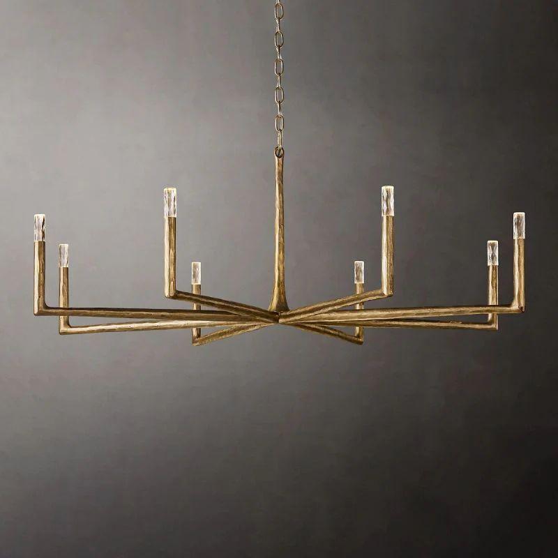 Thadeus Round Chandelier 60” - Dawn Lamps