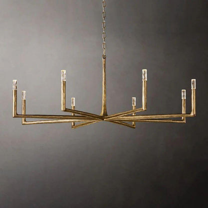 Thadeus Round Chandelier 60” - Dawn Lamps