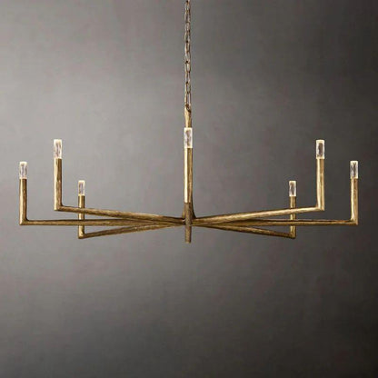 Thadeus Round Chandelier 60” - Dawn Lamps