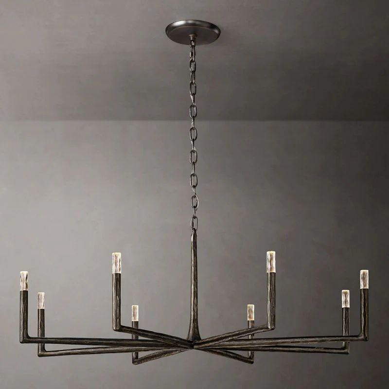 Thadeus Round Chandelier 60” - Dawn Lamps