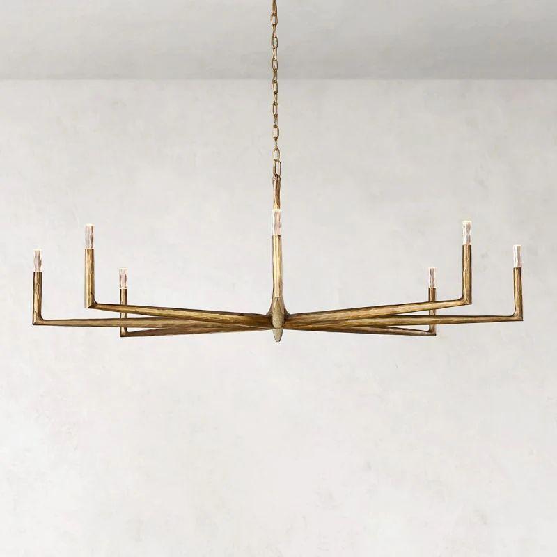 Thadeus Round Chandelier 72” - Dawn Lamps