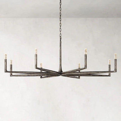 Thadeus Round Chandelier 72” - Dawn Lamps