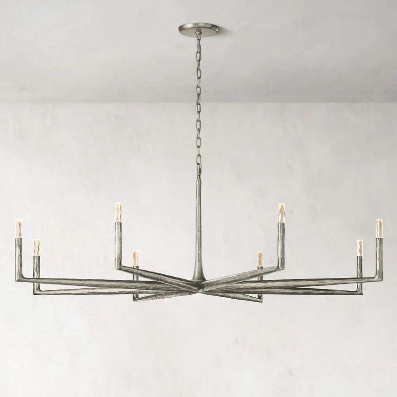 Thadeus Round Chandelier 72” - Dawn Lamps