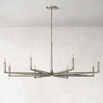 Thadeus Round Chandelier 72” - Dawn Lamps