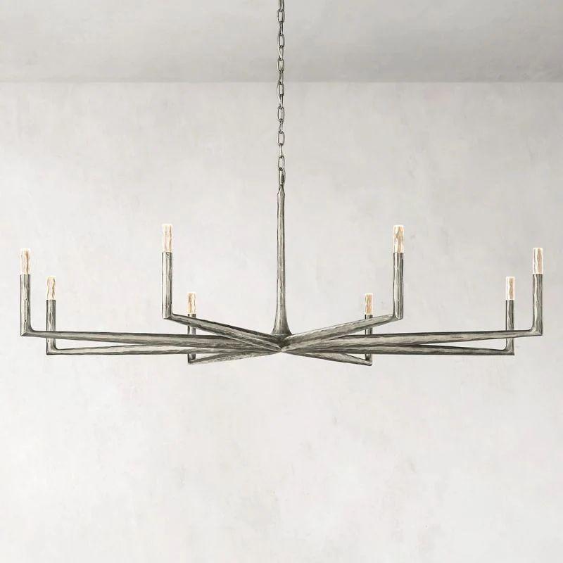Thadeus Round Chandelier 72” - Dawn Lamps