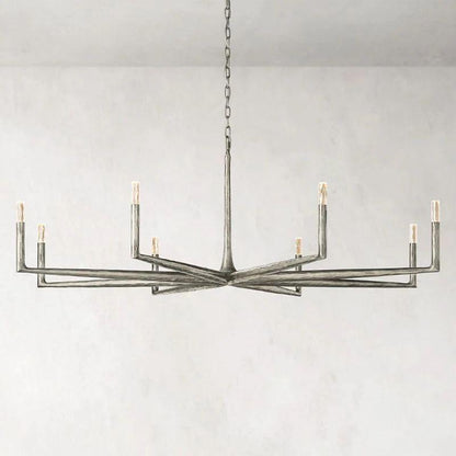 Thadeus Round Chandelier 72” - Dawn Lamps