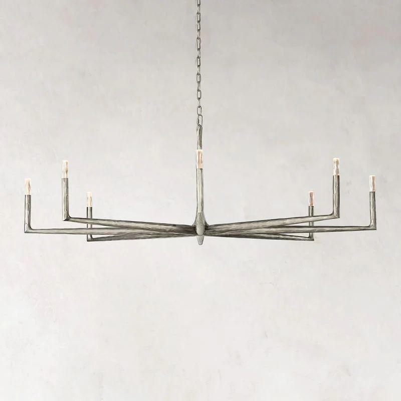Thadeus Round Chandelier 72” - Dawn Lamps