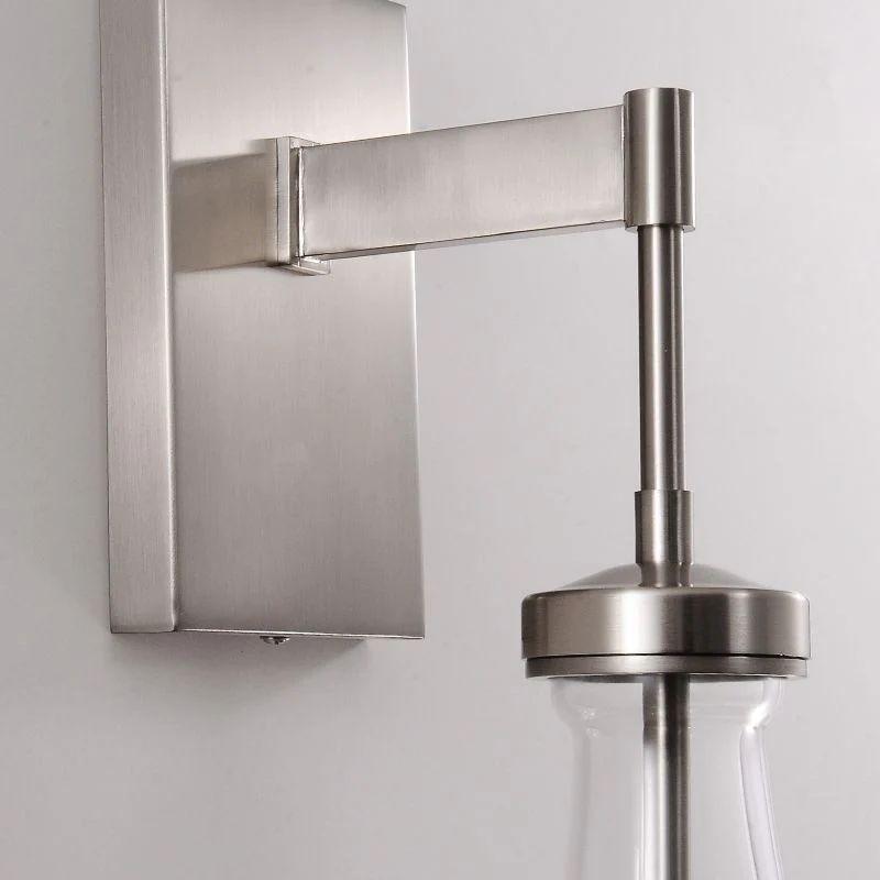 Rain Glass Wall Sconce Rod - Dawn Lamps