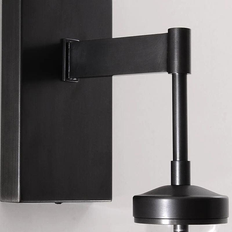Rain Glass Wall Sconce Rod - Dawn Lamps