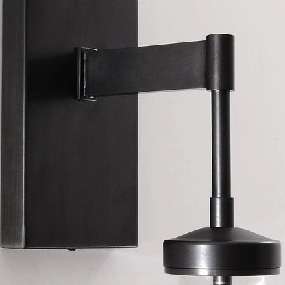 Rain Glass Wall Sconce Rod - Dawn Lamps