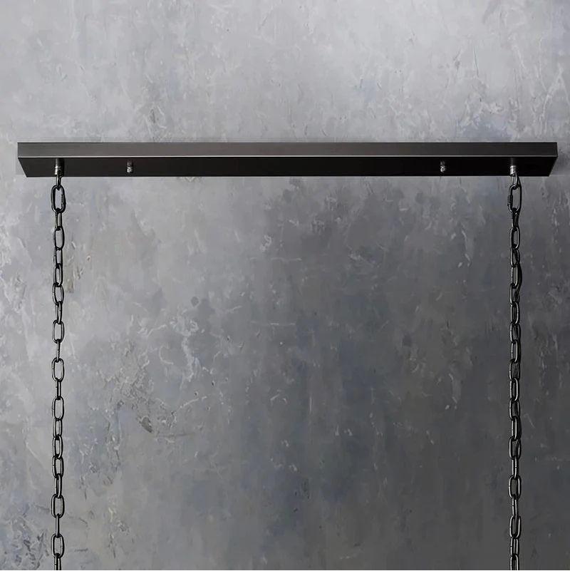 San Marco Rectangular Chandelier 72" - Dawn Lamps