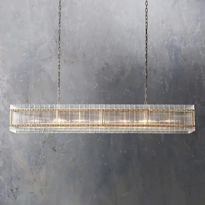 San Marco Rectangular Chandelier 72" - Dawn Lamps