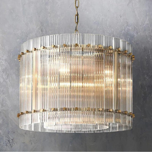 San Marco Round Chandelier 22" - Dawn Lamps