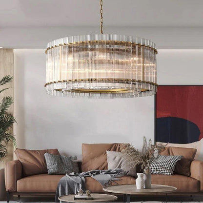 San Marco Round Chandelier 37" - Dawn Lamps