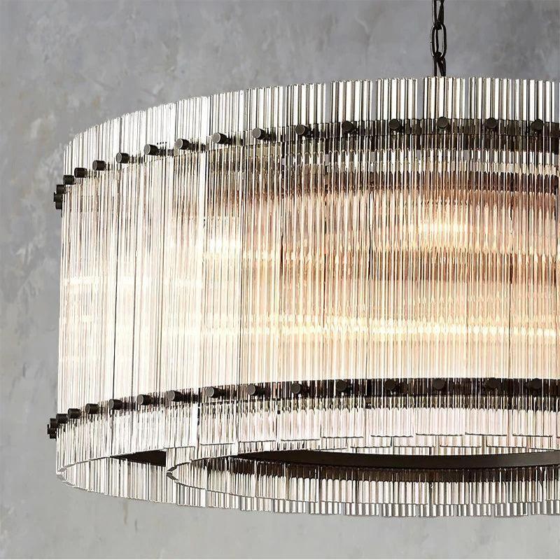 San Marco Round Chandelier 37" - Dawn Lamps