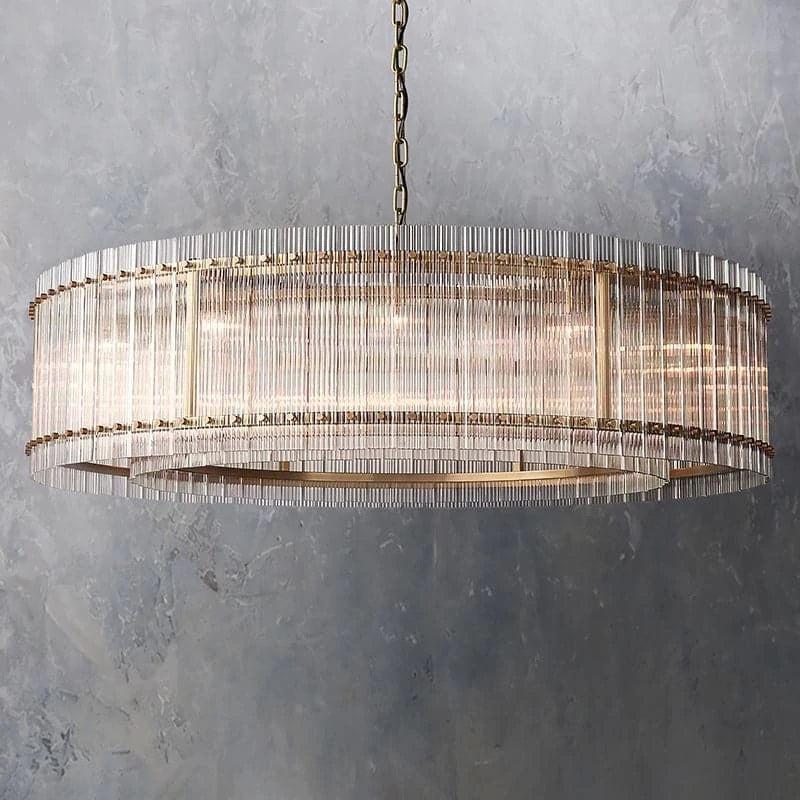 San Marco Round Chandelier 60" - Dawn Lamps