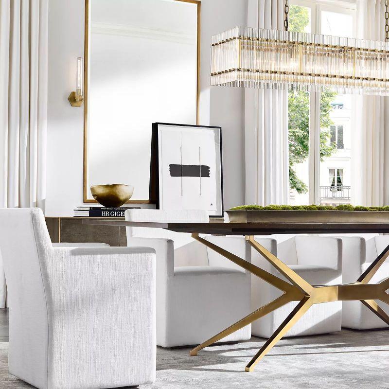 San Marco Rectangular Chandelier 54" - Dawn Lamps