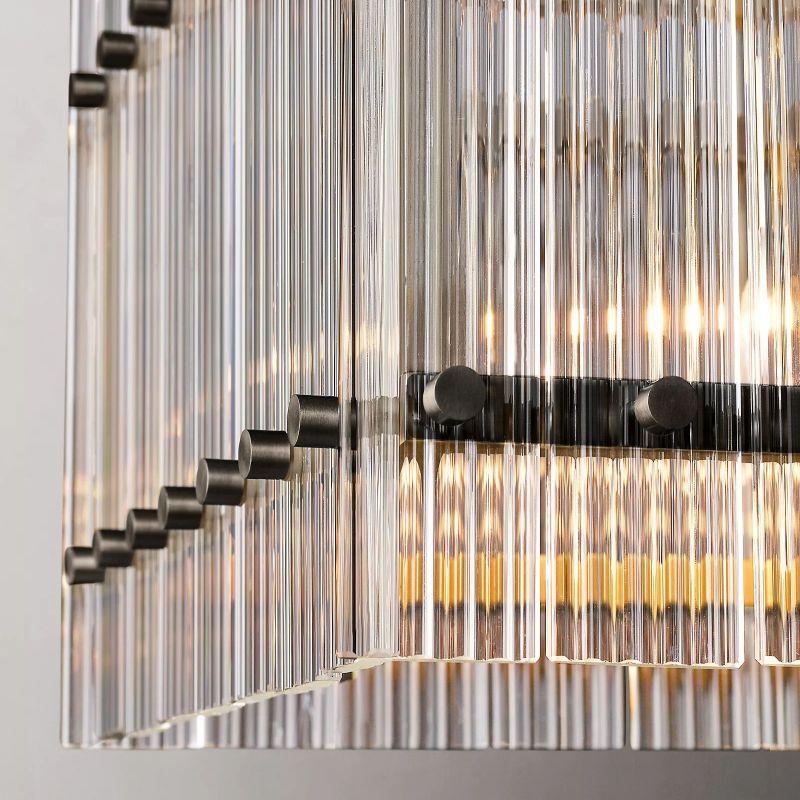San Marco Rectangular Chandelier 54" - Dawn Lamps