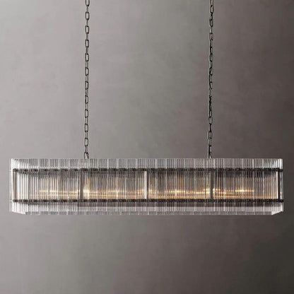 San Marco Rectangular Chandelier 54" - Dawn Lamps