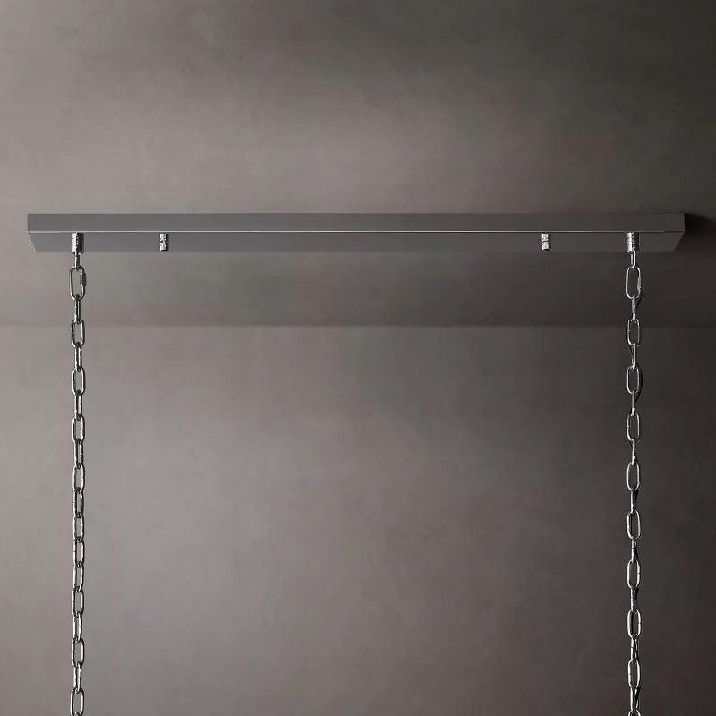 San Marco Rectangular Chandelier 72" - Dawn Lamps
