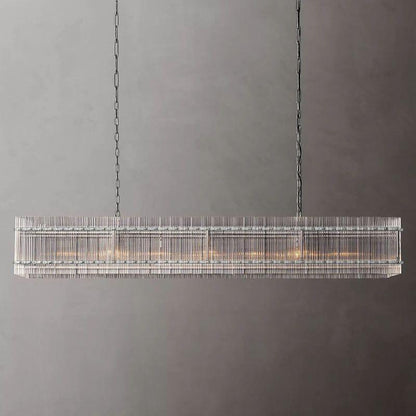 San Marco Rectangular Chandelier 72" - Dawn Lamps