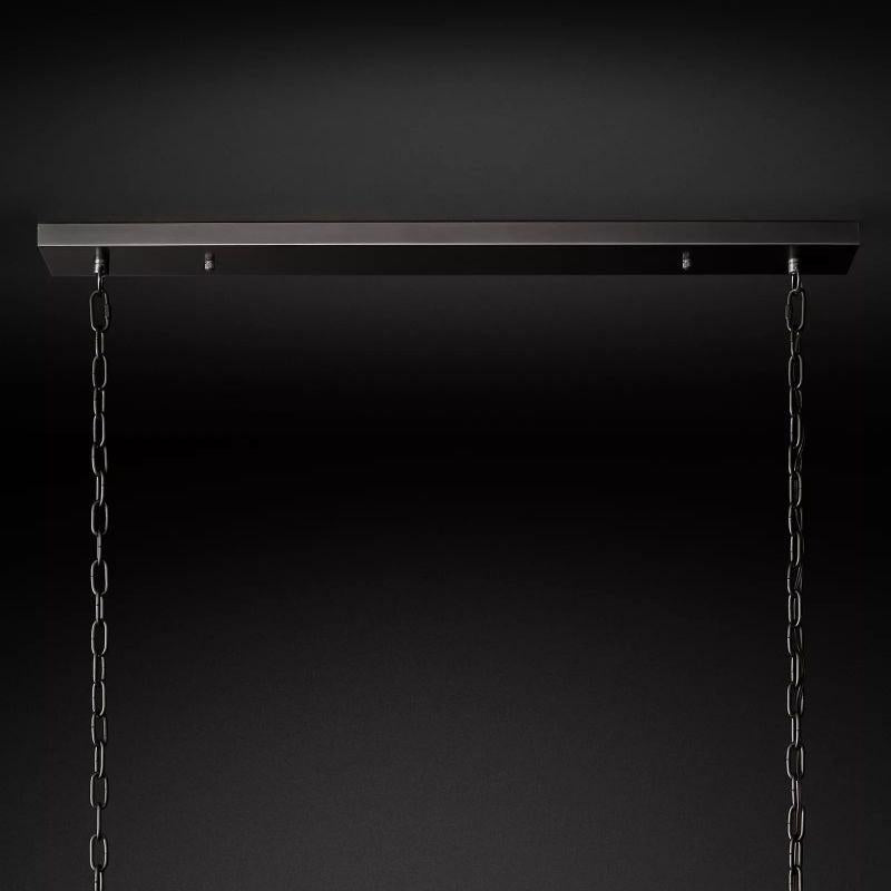 San Marco Rectangular Chandelier 72" - Dawn Lamps