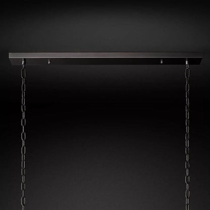 San Marco Rectangular Chandelier 72" - Dawn Lamps