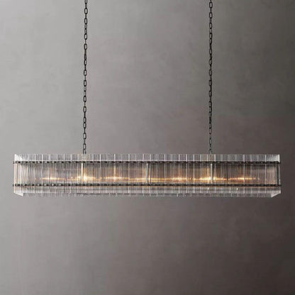 San Marco Rectangular Chandelier 72" - Dawn Lamps